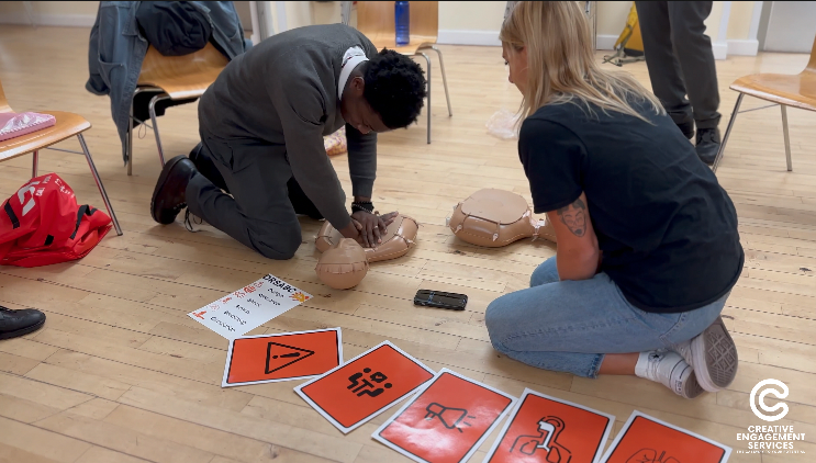 Creative Engagement working in Partnership Yourstance – First Responder